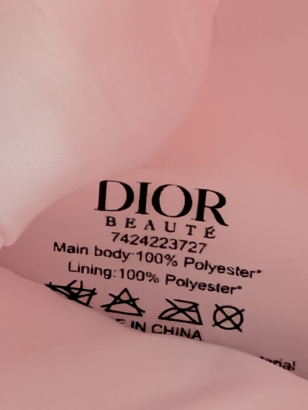 NWOT Christian Dior Pink Beaute Mini Bucket Bag - Picture 8 of 10